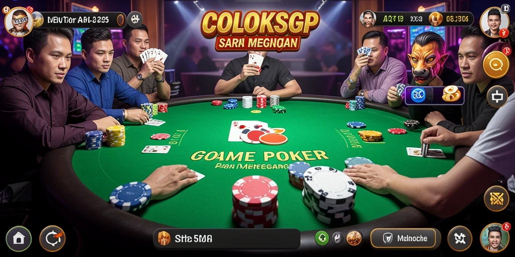 Tampilan screenshot gameplay COLOKSGP yang seru dan mendebarkan.