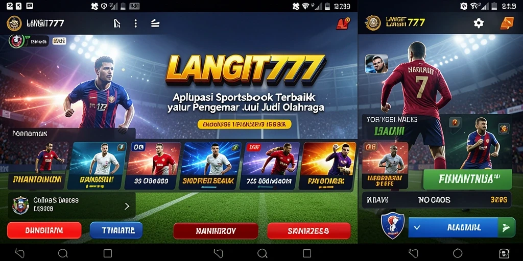 Tampilan gameplay LANGIT777 dengan fitur taruhan olahraga yang menarik.