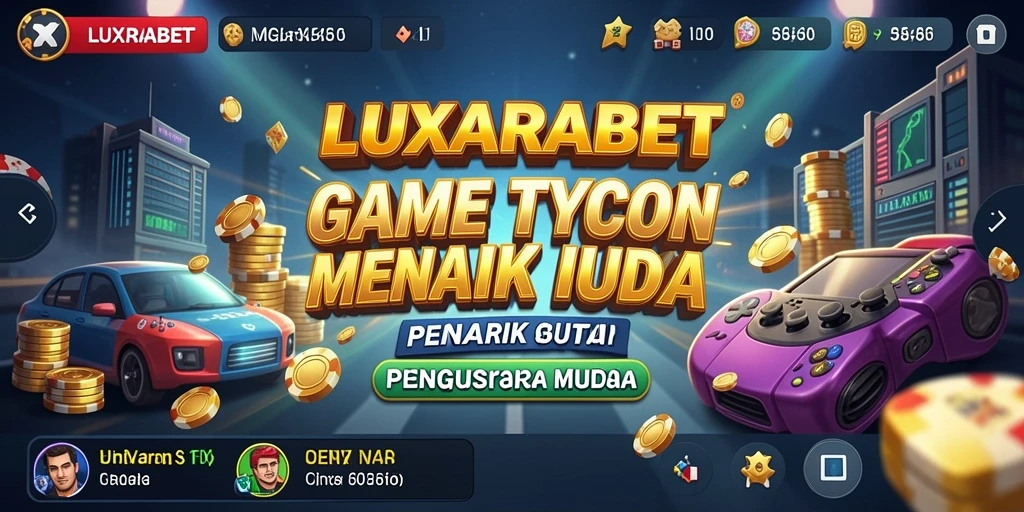 Tampilan gameplay LUXARABET yang menarik dan interaktif.