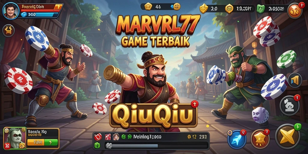 Gameplay seru QiuQiu di MARVRL77 dengan tampilan menarik.