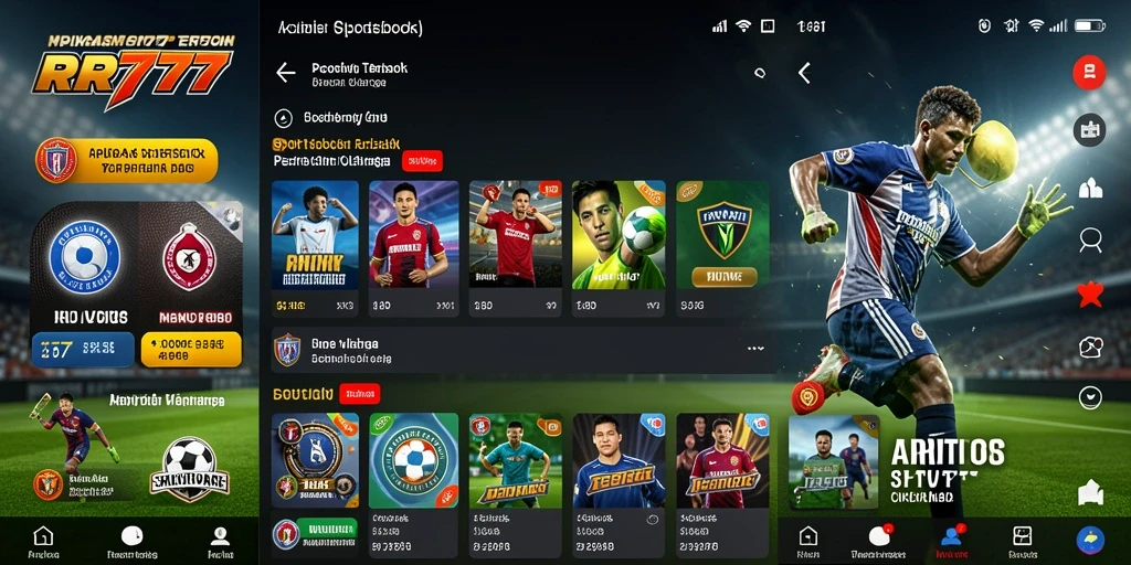 Tampilan gameplay RR777 yang menarik dan interaktif untuk taruhan olahraga.