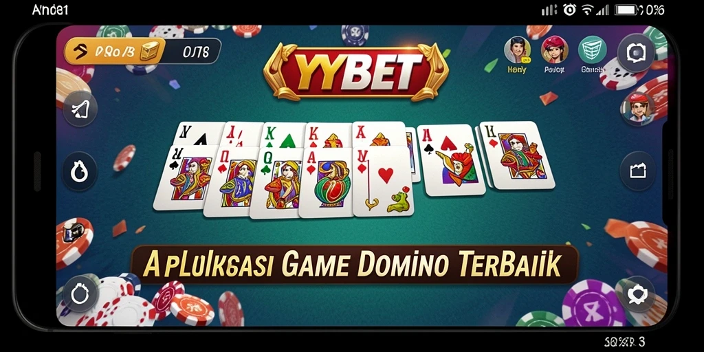 Tampilan gameplay domino yang seru dan interaktif di YYBET.